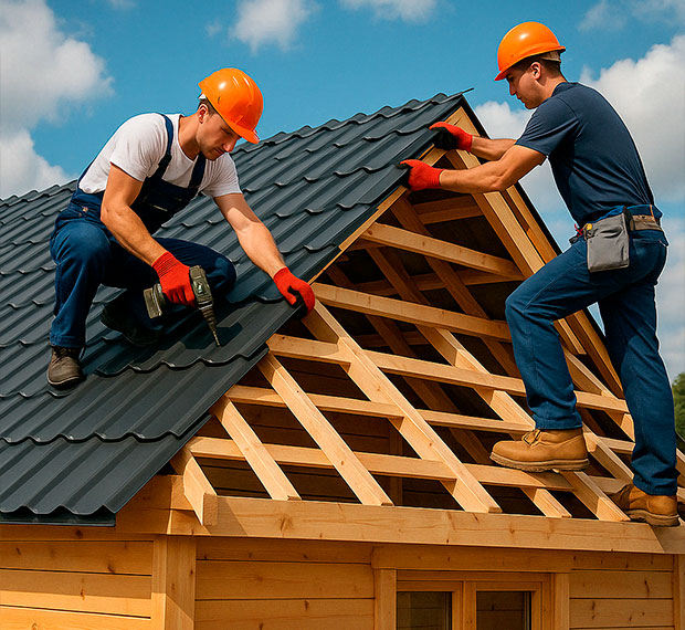 Кровельные работы в Кунгуре